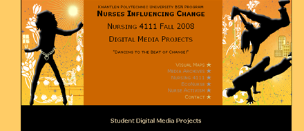 Fall 2008 Digital Media Projects & Visual Maps