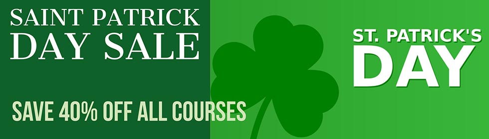 SAINT PATRICK'S DAY SALE