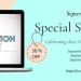 Special September 11 – 21 Course Sale