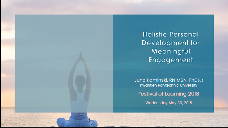 Holistic Personal Development for Meaningful Engagement